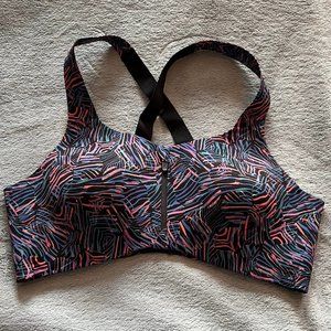 Catalyst Front Zip Sports Bra - HIgh Impact - Size 7